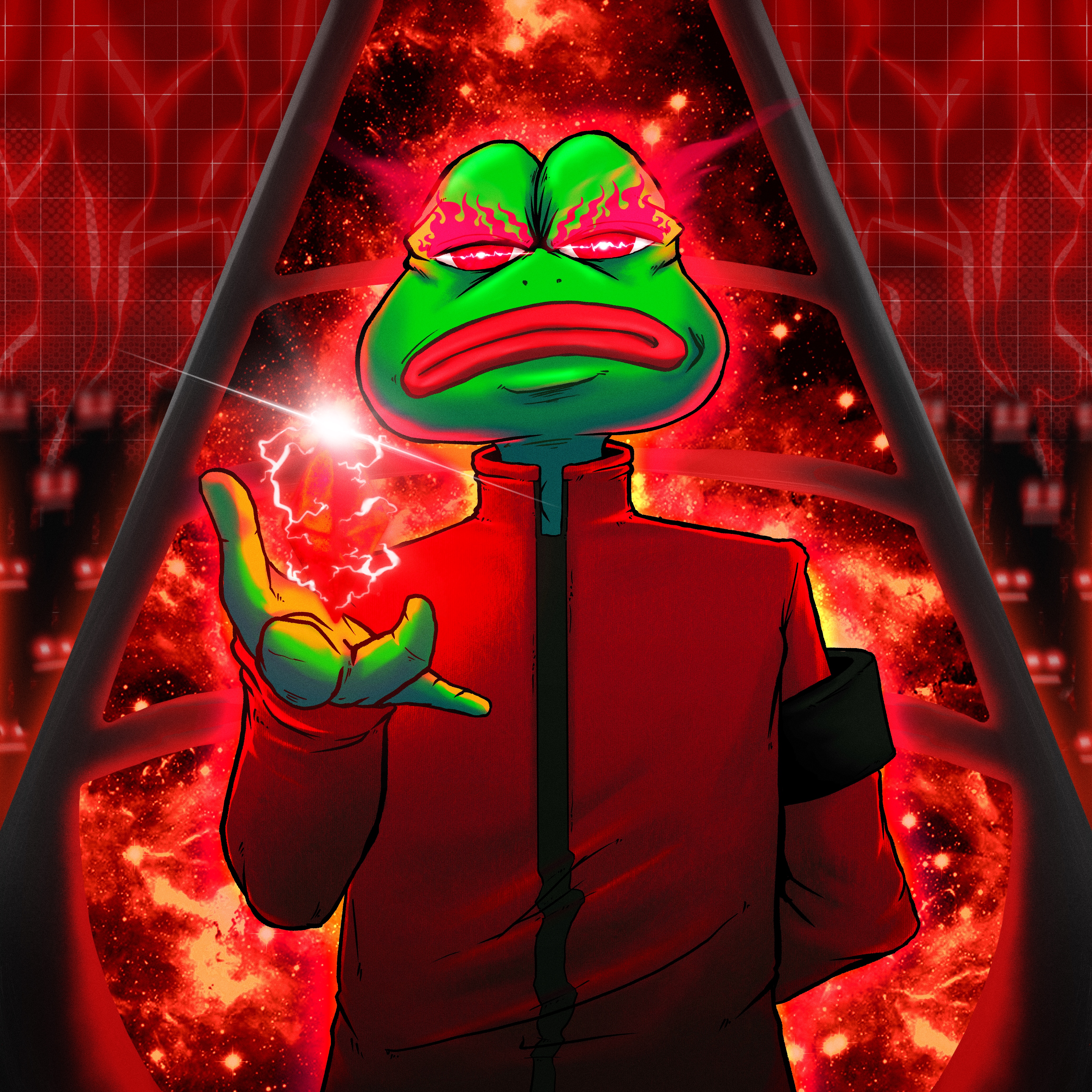 Red-Lord PEPE. | Foundation